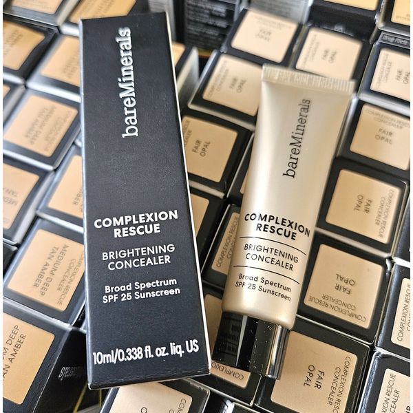 bareMinerals DEEP MAHOGANY Complexion Rescue Brightening Concealer READ!!  NIB!