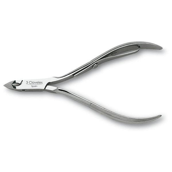 3 Claveles – Cuticle Nippers 10 cm with Mouth Cut 7 mm