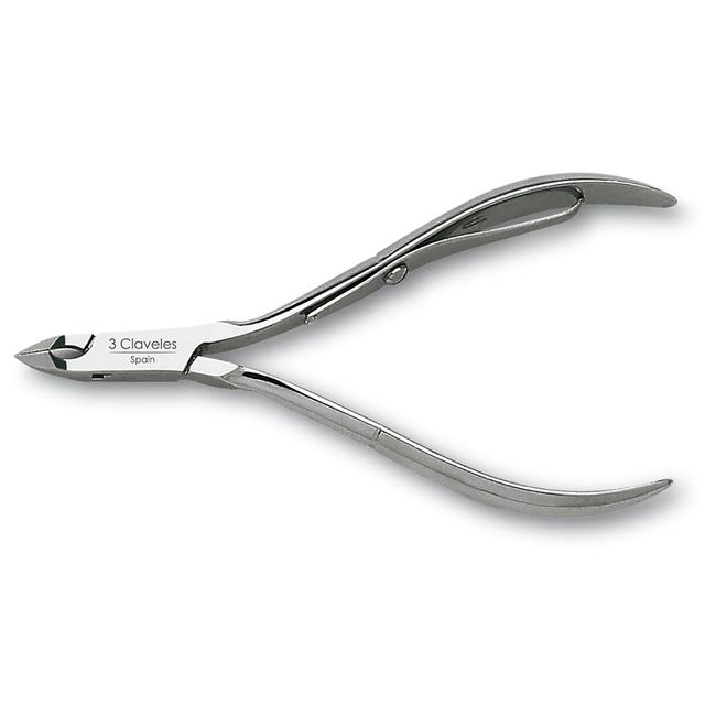 3 Claveles – Cuticle Nippers 10 cm with Mouth Cut 7 mm