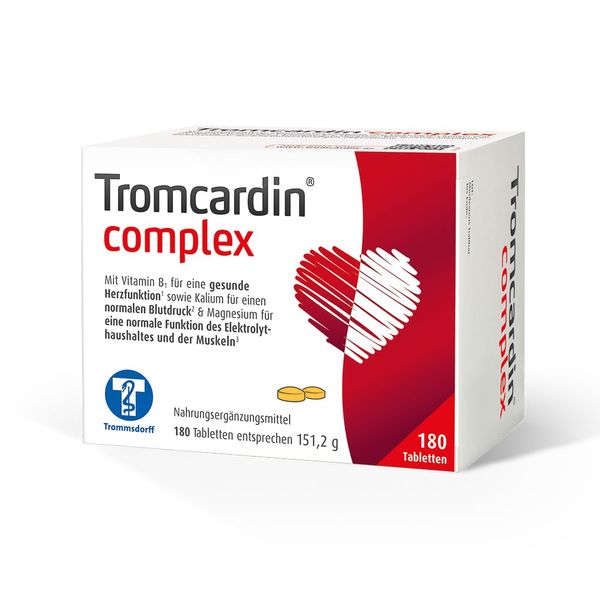 Tromcardin Complex Tablets, Colourless, 180 Tablets