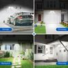 200W Outdoor LED Security Flood Light PIR Motion Sensor 4000lm Ultra Bright IP65