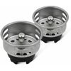 Stainless Steel Replacement Strainer Stopper Basket for Bar or Prep Sinks Drains