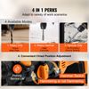 Rotary Hammer Drill Corded Drills 1" 4 Modes SDS-Plus Chipping Hammers
