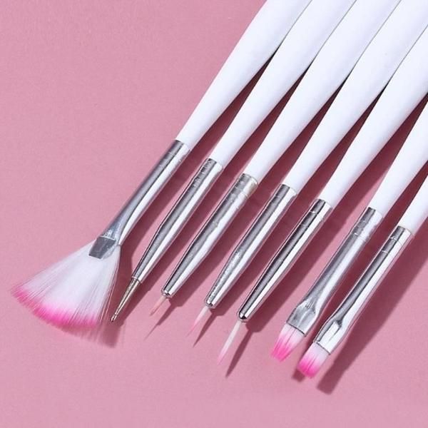 [G1NP09R] Gel nail art brush French pencil nail