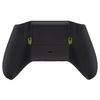 eXtremeRate FlashShot Trigger Stop Bottom Shell Kit for Xbox One S & One X Controller, Redesigned Back Shell & Soft Touch Black Handle Grips & Hair Trigger for Xbox One S X Controller Model 1708