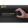 NITECORE TUBE V2.0 55 Lumen USB Rechargeable Keychain Flashlight (Olive)