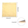 sourcing map Brass Sheet, Metal Sheets Plates 5.9" Length x 5.9" Width x 0.06" Thickness