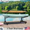 2 Kayak Storage Rack ​Freestanding Adjustable Canoe SUP Stand w/Lockable Wheels