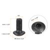 uxcell M3x6mm Hex Socket Button Head Bolts Alloy Steel Fastener Hardware Full Thread Lock Set Hex Socket Half Round 100pcs