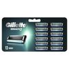 Gillette Match3 - Base Blades for Men - Pack of 12