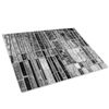 Black White Glass Chopping Board Kitchen Worktop Saver Protector