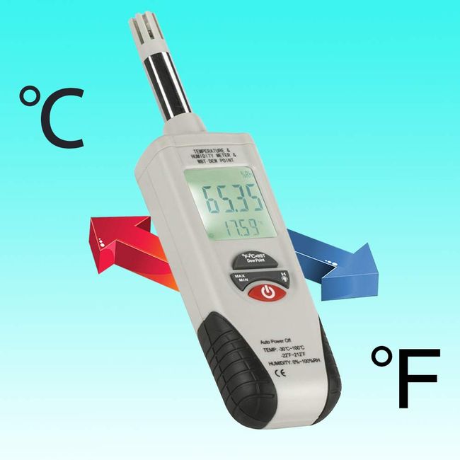 HT 350 Temperature and Humidity Instrument