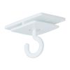 Command 17008 Ceiling, 225 g Load Capacity, 3 Hooks, 4 Strips, White, Standard