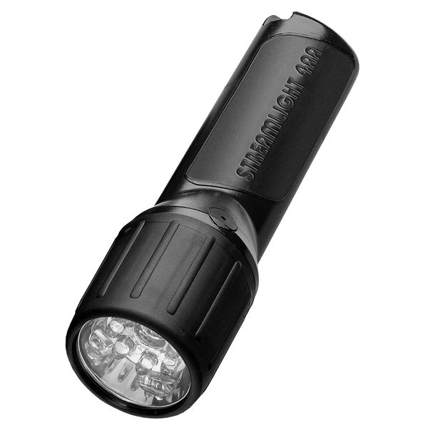 Streamlight 68301 4AA ProPolymer 67 Lumen LED Flashlight with White LEDs, Black