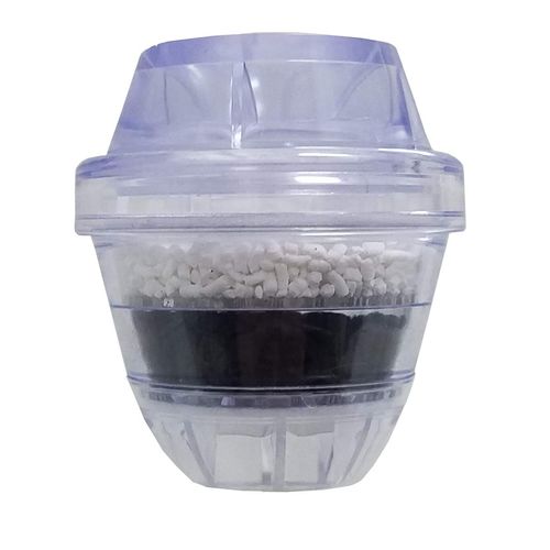Clitac CQS-2048 Water Filter for Faucets, Simple Filtration Faucet, Aqua Tap, S7.5 x 4.3 x 10 cm