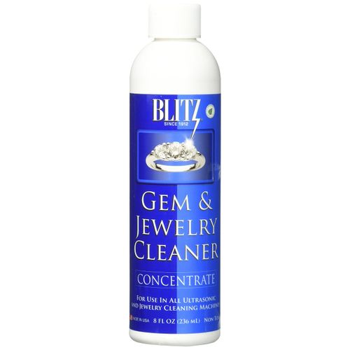 Blitz Gem & Jewelry Cleaner Concentrate (8 Oz) (1-Pack), 8 Fl Oz (Pack of 1)