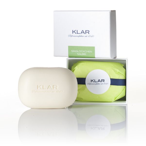 exclusive soap of lily of the valley & sage from the manufactory Klar