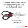 Maped 21 cm Advanced Gel Asymmetrical Scissors, 499210