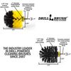 Power Spinning Nylon Bath and Shower Cleaning Brush Combo