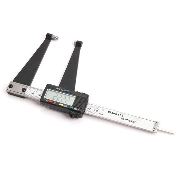 4"/100mm Digital Brake Rotor Gauge Disc Gage Caliper Micrometer LCD display