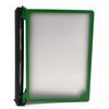 Display Board System A4 Cash Stand Wall Mounted 5 Frames Colours Green