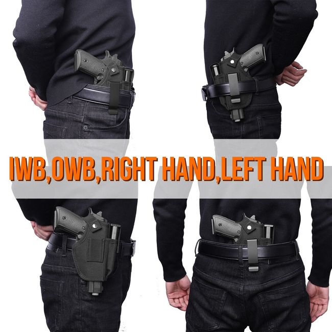 Universal Tactical Concealed Carry Left/Right Hand IWB OWB Gun