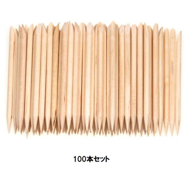 Nail Care Wood Stick Set of 100 Nail Care Nail Art Essentials Nail Artist Nail Supplies Fix Lines Nail Parts Placement Orange Wood Stick Nail Goods Cuticle Pusher Remover New