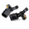 ATEC Germany 2 x ABS Sensor Plug Hall Sensor without Cable Rear