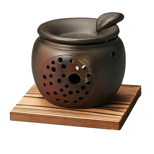 YAMAKIIKAI F1603 Yamaba Acupoint Type Kiln Incense Burner Tea Incense Burner