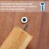 130 Pcs M6 M8 M10 Threaded Insert Nuts, Screw-in Nuts, Threaded Inserts, Metal Insert Nuts with Flange Cover, Wood Thread Inserts, Hex Socket Drive Nut Fasteners