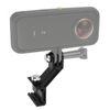 Camera Rail Mount Adapter for 20mm Camera Rail with Adjustable M5 Screw Pole for Insta360 ONE R/X2 Action Camera