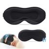 Eye Mask for Sleeping, 100% Blackout 3D Sleeping Mask Eye Mask for Eyelash Extensions Adjustable Eyelash Protector Sleep Mask Breathable Comfortable for Women Men Travel Naps Breaks Yoga
