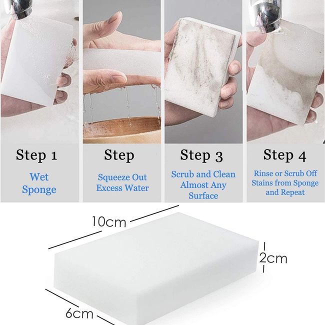 Magic Cleaning Sponges in Bulk Melamine Foam for Dishes Cleaning