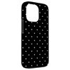Sweet, Black & White, Polkadot Pattern, Polka Dot Case for iPhone 13 Pro