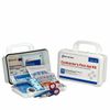 10 Person Contractor First Aid Kit OSHA Compliant, 95 Pcs/Case, Wall Mountable