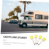 PACKOVE 10pcs Dimmable Led Panel Dome Light for Car Ceiling Rv Rv Dome Light Panel Car Reading