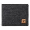 Lanyani RFID Wallets Bifold Simple, Sack - black, S, Minimalist