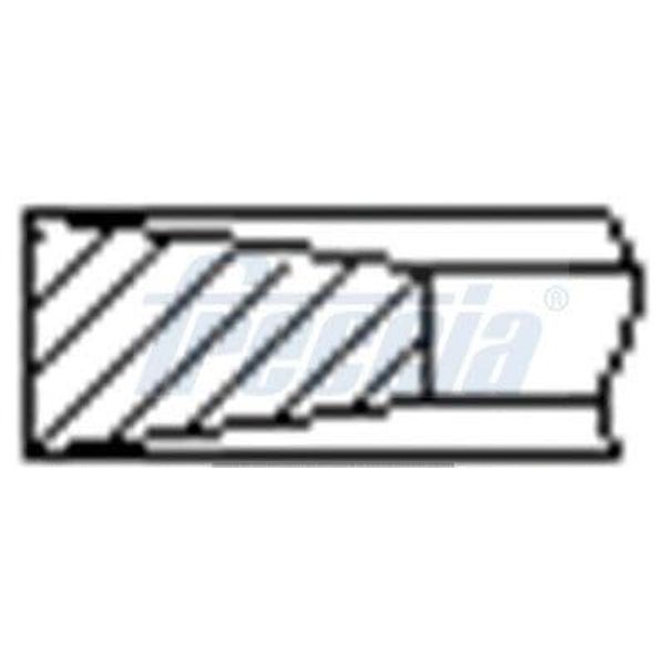 FRECCIA FR10-073800 Kolbenringsatz Kolbenringe