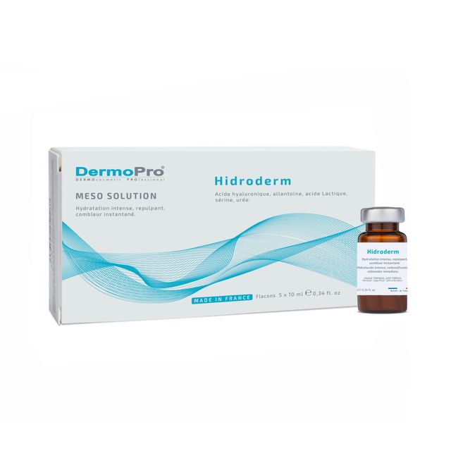 Needling, Mesotherapie... Hidroderm Meso Anti-Aging-Lösung/intensive Hydratation, 5 x 10 ml.