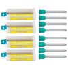 4 X 50ML VPS Unflavor Bite Registration Material SUPER FAST Set +8 Mixing Tips