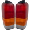 Tail Light Set For 1997-2001 Jeep Cherokee Driver and Passenger Side Halogen