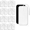 16Pack Reusable Self-Adhesive Pads(pin-in) Replacement Pads TENS Unit Latex-Free