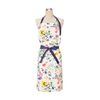 Francfranc Flower Cotton Full Apron Yellow