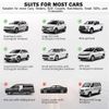 2x Car Window Sun Shade Auto Side Window Mesh Cover Truck Sun Visor UV Protector