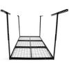 HEAVY DUTY 3ft x 6ft Overhead Garage Storage Adjustable Mounted Ceiling Rack BLK