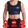 Amy Coulee Men's Sauna Vest, blue