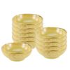 10er SET CreaTable 22524 Nature Collection Dipschale 11,5 cm CURRY