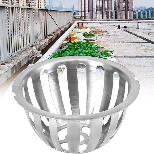 Floor Drain 50mm-200mm Stainless Steel Balcony Drainage Roof Round