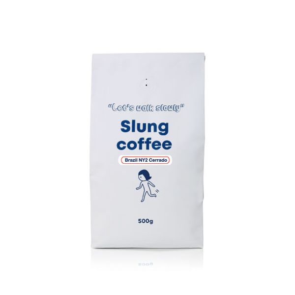 Slung Coffee Roasted Coffee Beans Brazil Cerrado