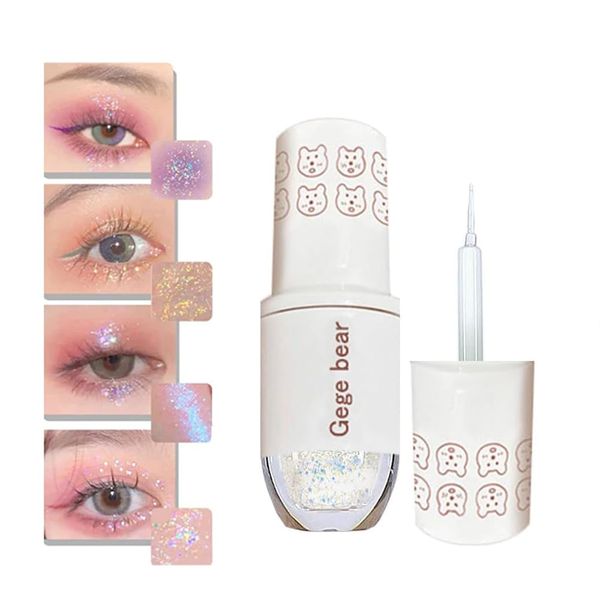 Gege bear Starry Liquid Eye Shadow 4g Liquid Eye Shadow (05#Galaxy Star)